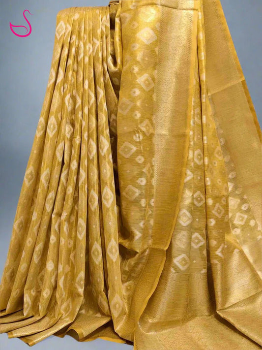 Kanira - The Mustard Ikat Muse