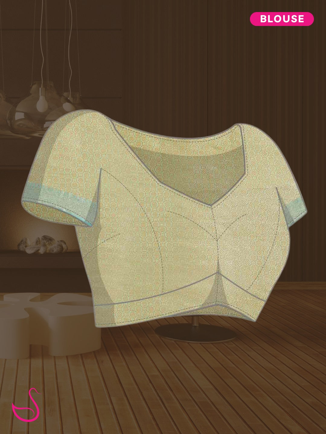 Iraaya – The Beige and Teal Ethnic Elegance