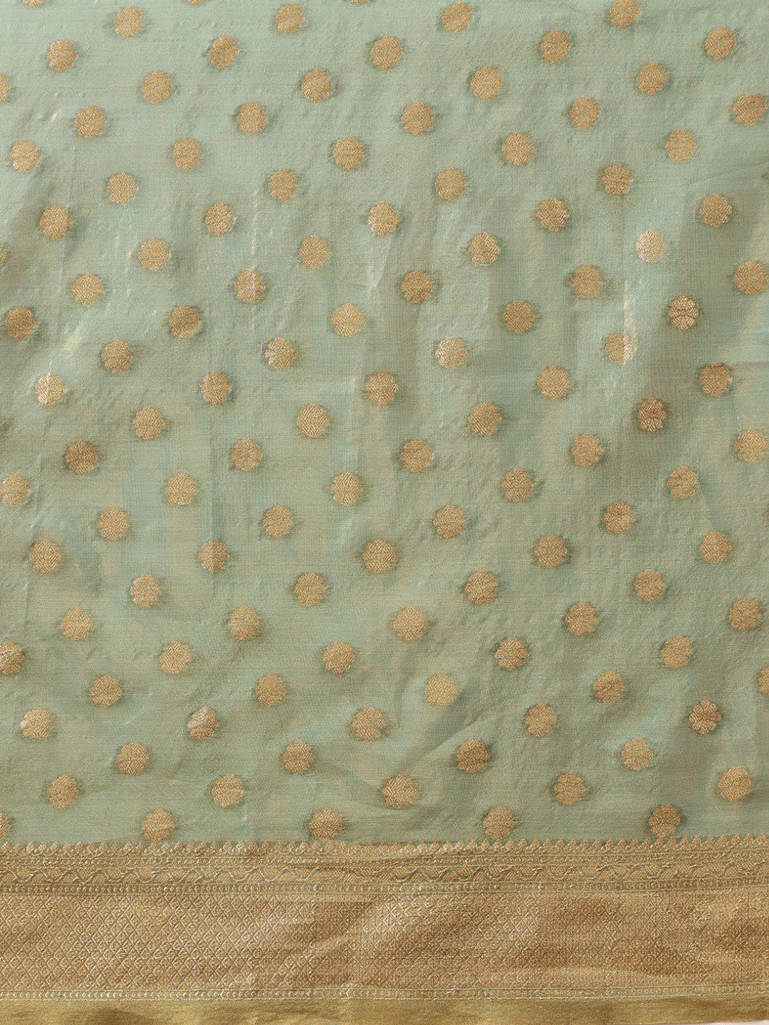 Elvina – Aqua Glow in Tissue Silk
