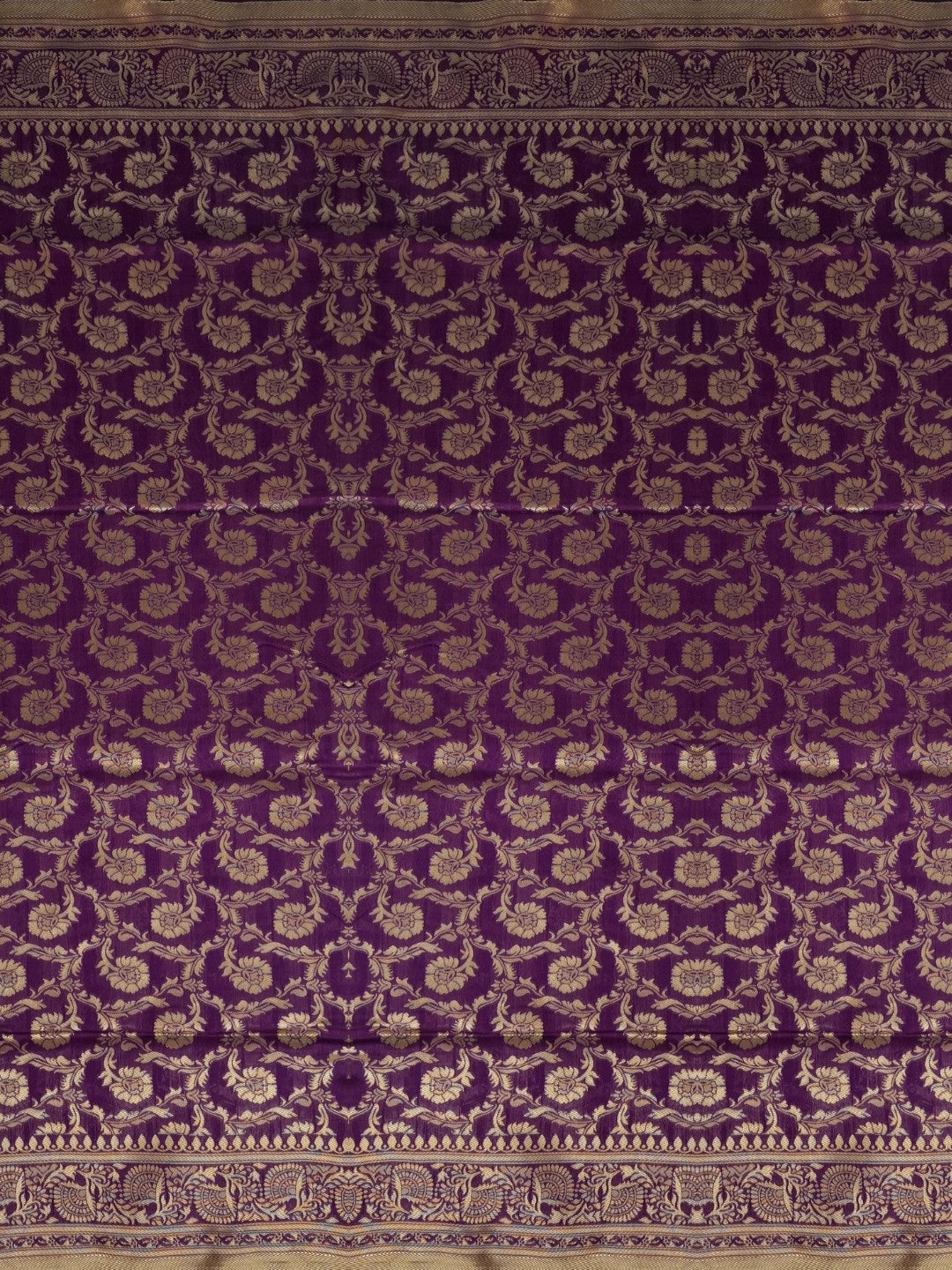Vrisya – The Regal Purple Chanderi Charm
