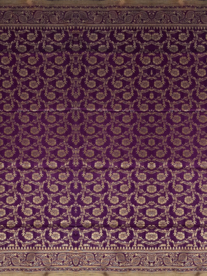 Vrisya – The Regal Purple Chanderi Charm