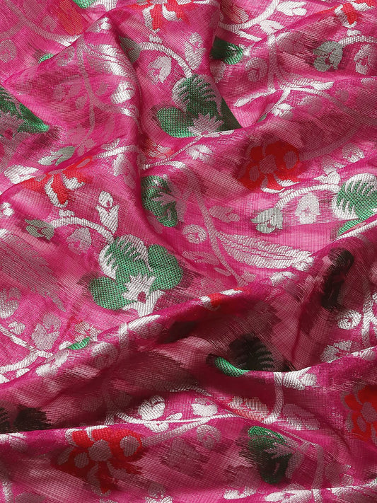 Pravira - The Magenta Blossom Weave