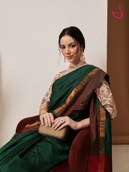 Anvika - The Verdant Maroon Harmony