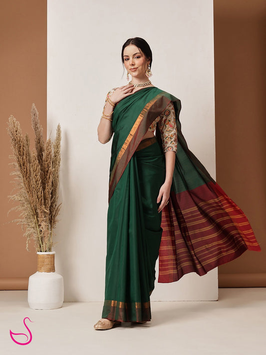 Anvika - The Verdant Maroon Harmony