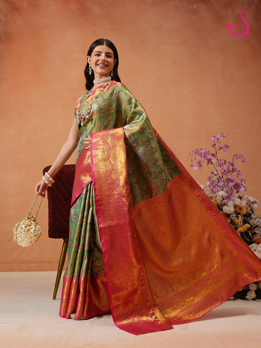 Gajavalli – The Regal Elephant Weave