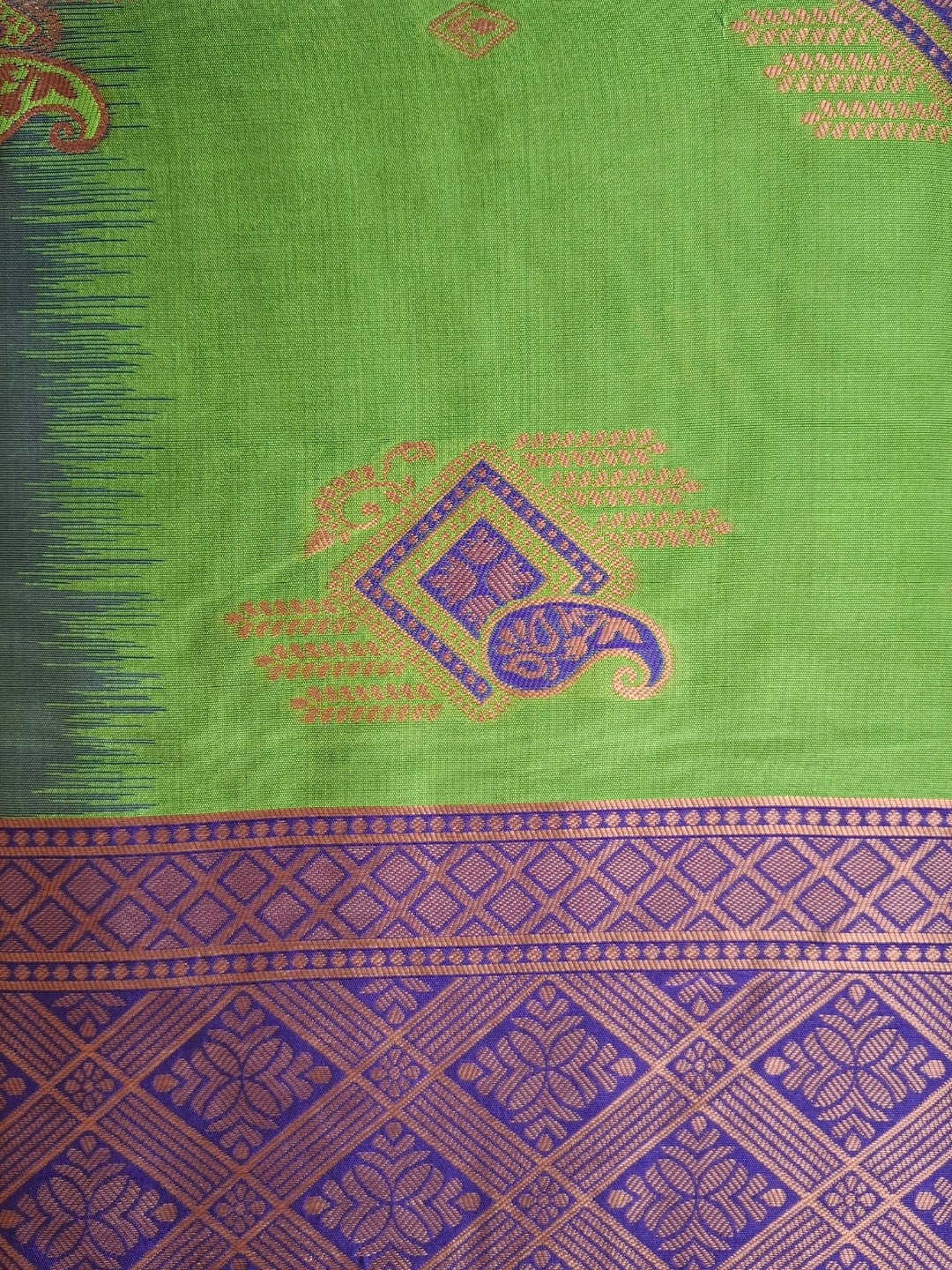 Iravani – The Elegant Green and Purple Harmony