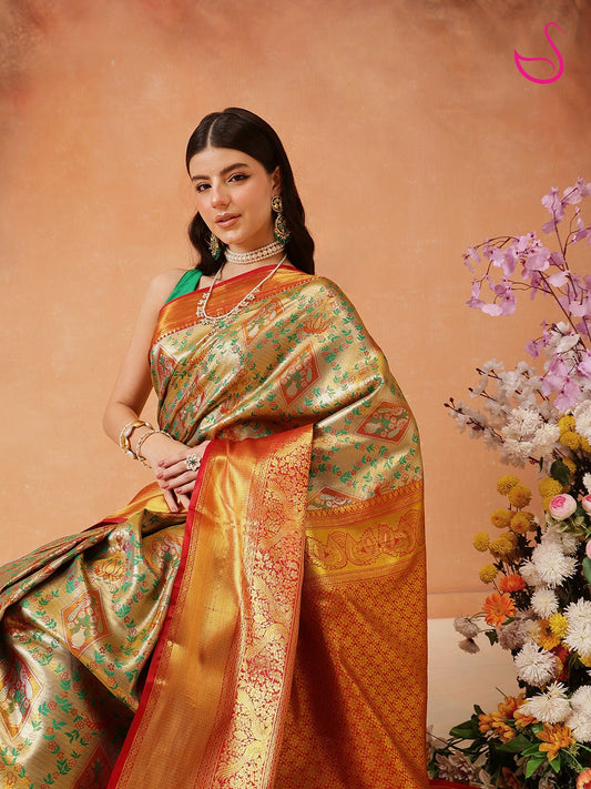Mayukhi – The Lustrous Vine Weave