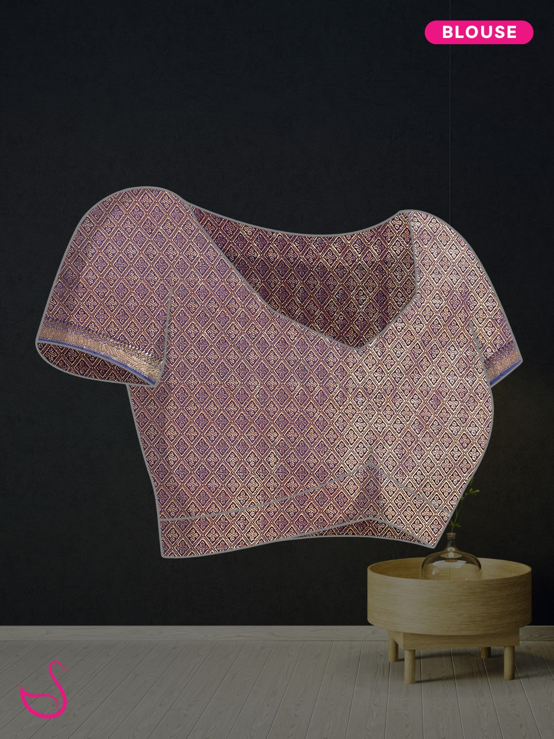 Vyanika – The Magenta Brocade Elegance