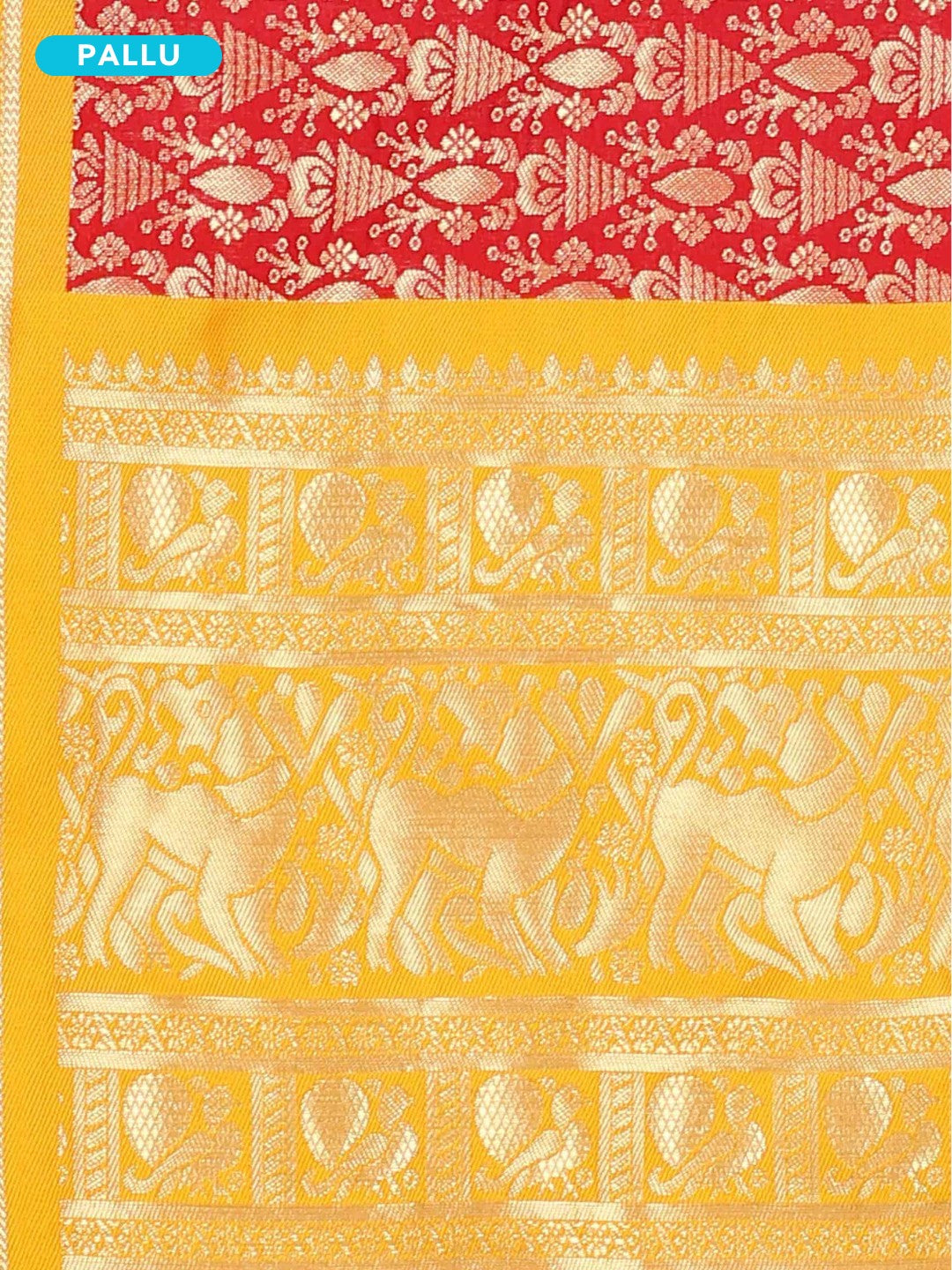 Sharvani – The Red Mustard Elegance