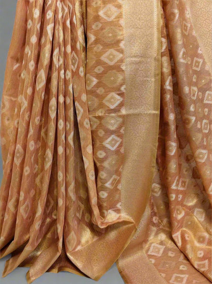 Anvitha - The Peach Gold Allure