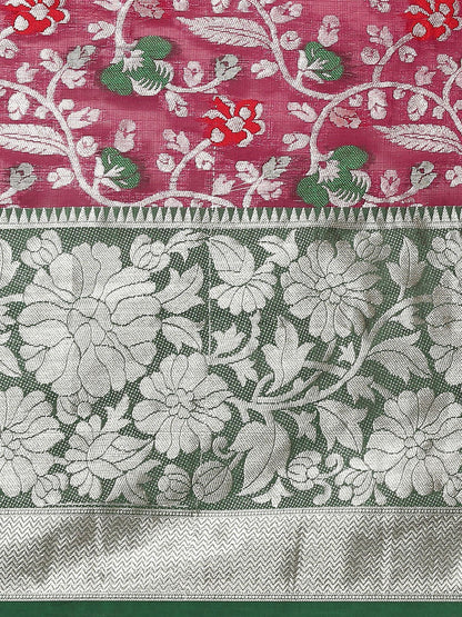 Pravira - The Magenta Blossom Weave