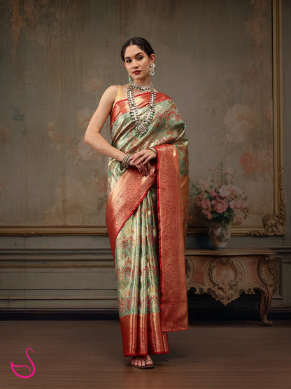 Tarangika – The Blooming Chevron Weave