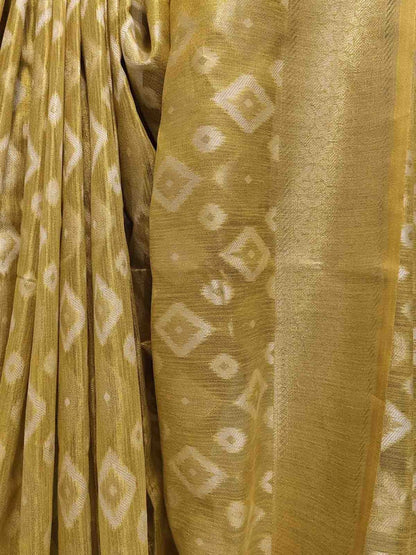 Kanira - The Mustard Ikat Muse